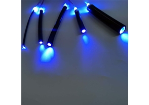END EMITTING OPTIC FIBRE