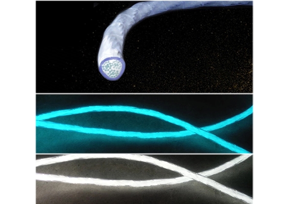 MULTI STRANDS SIDE EMITTING FIBER