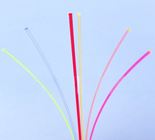 FLUORESCENT OPTICAL FIBER